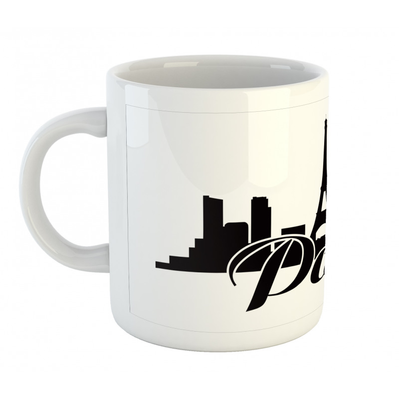 Paris and Cityscape Mug