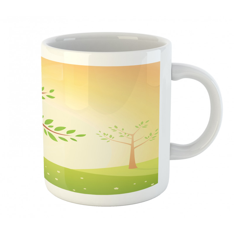 Wise Bird Cartoon Art Mug