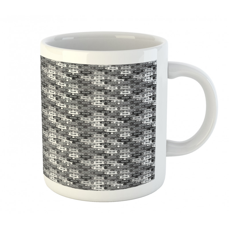 Night Birds Eyes Graphic Mug