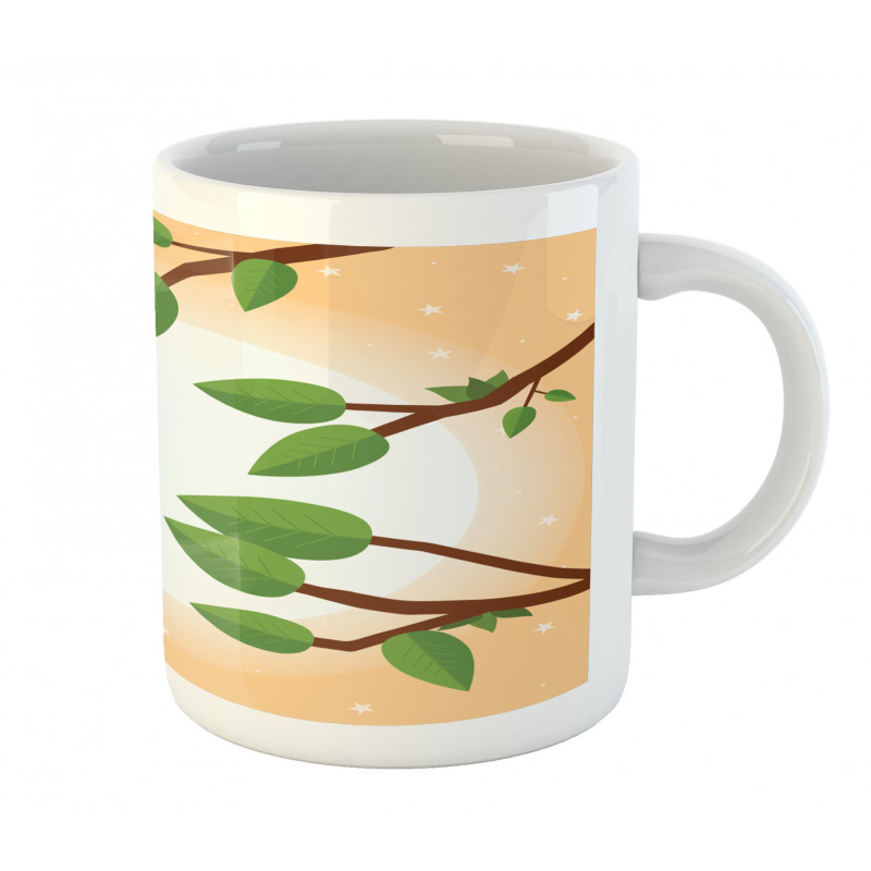 Creature on a Forest Tree Mug