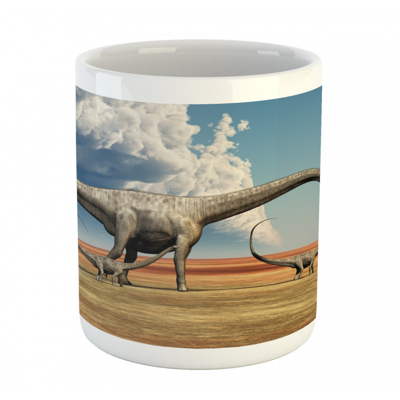 Diplodocus Dinasours Mug