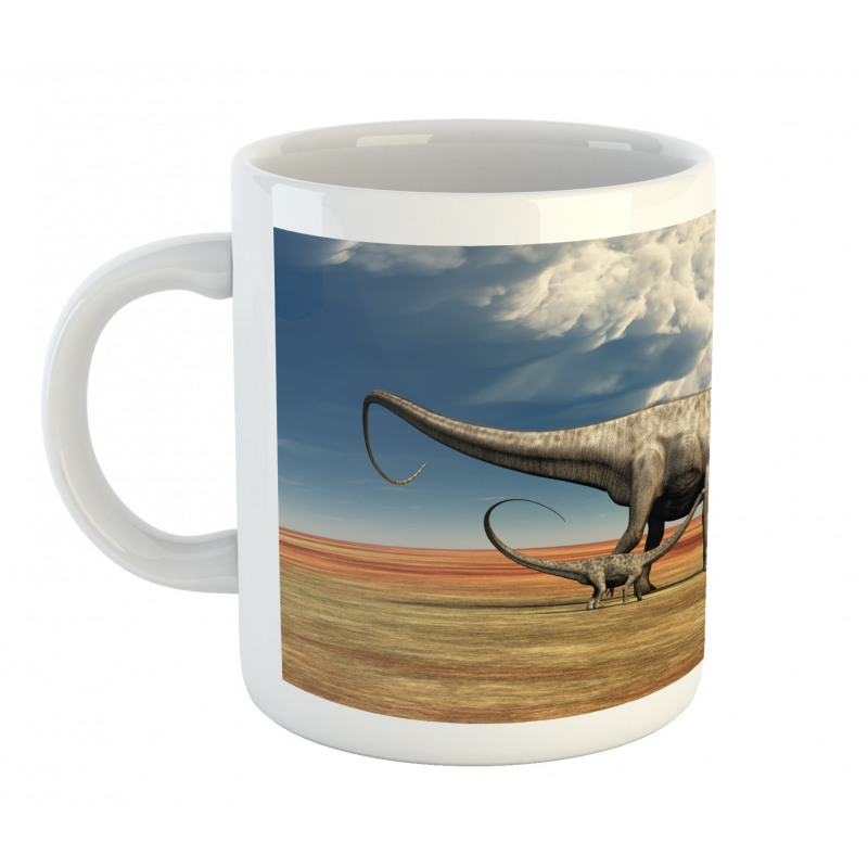 Diplodocus Dinasours Mug