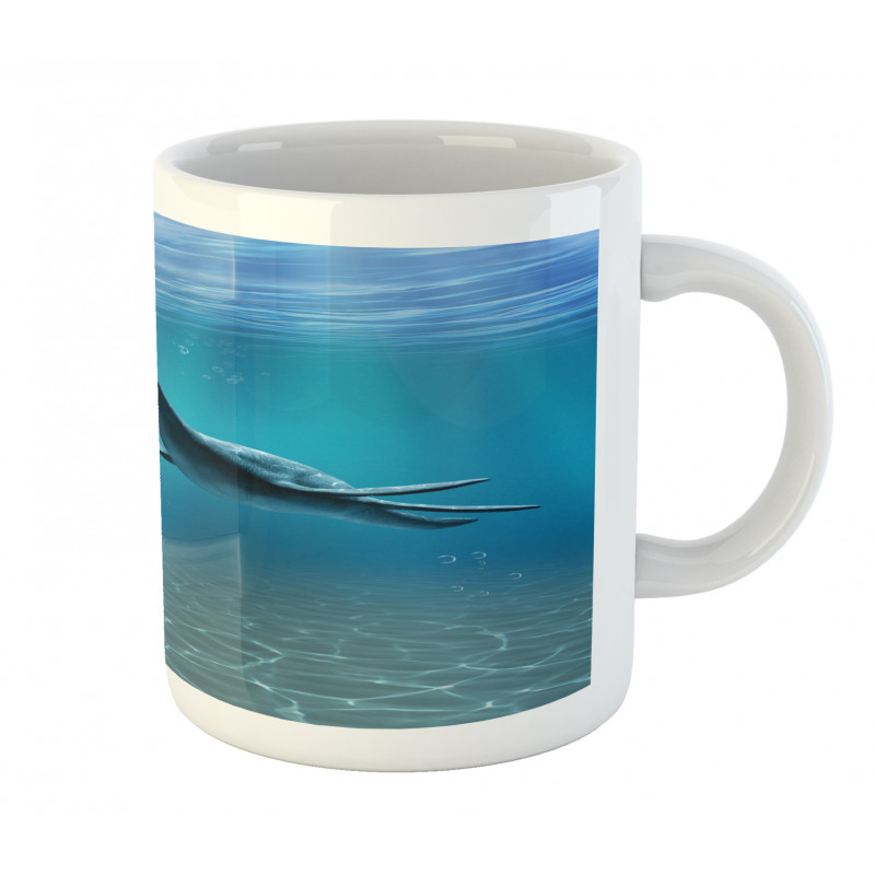 Aquatic Dinosaur Mug