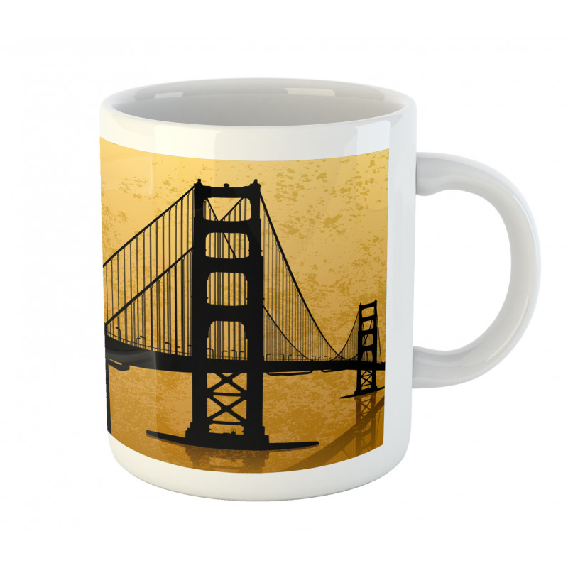 Golden Gate Bridge Art Mug