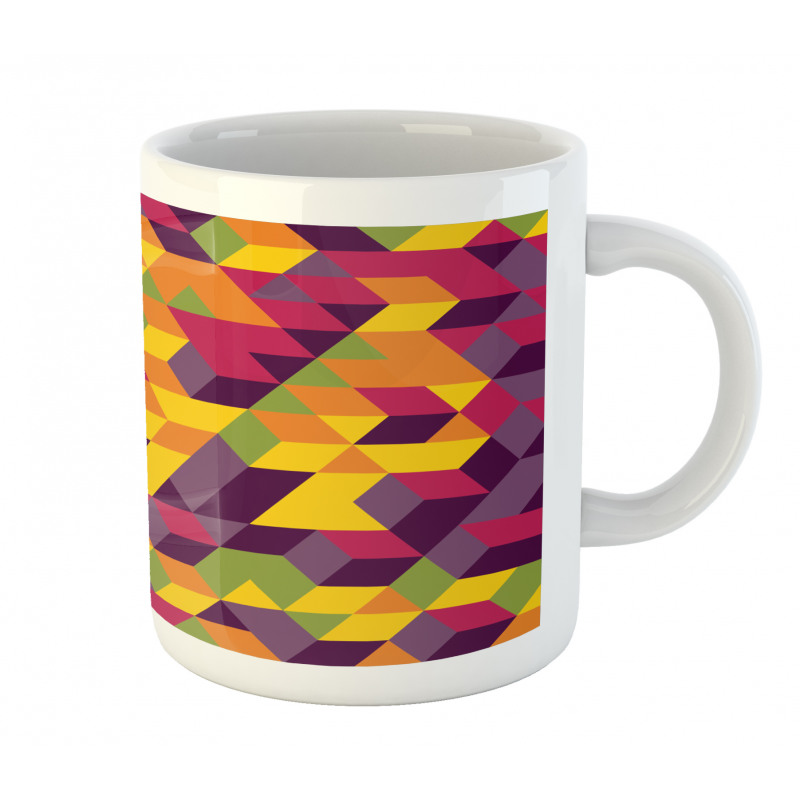 Modern Colorful Repetition Mug