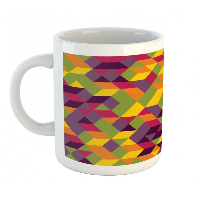 Modern Colorful Repetition Mug