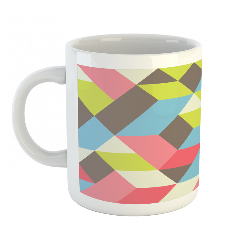 Colorful Polygonal Pattern Mug