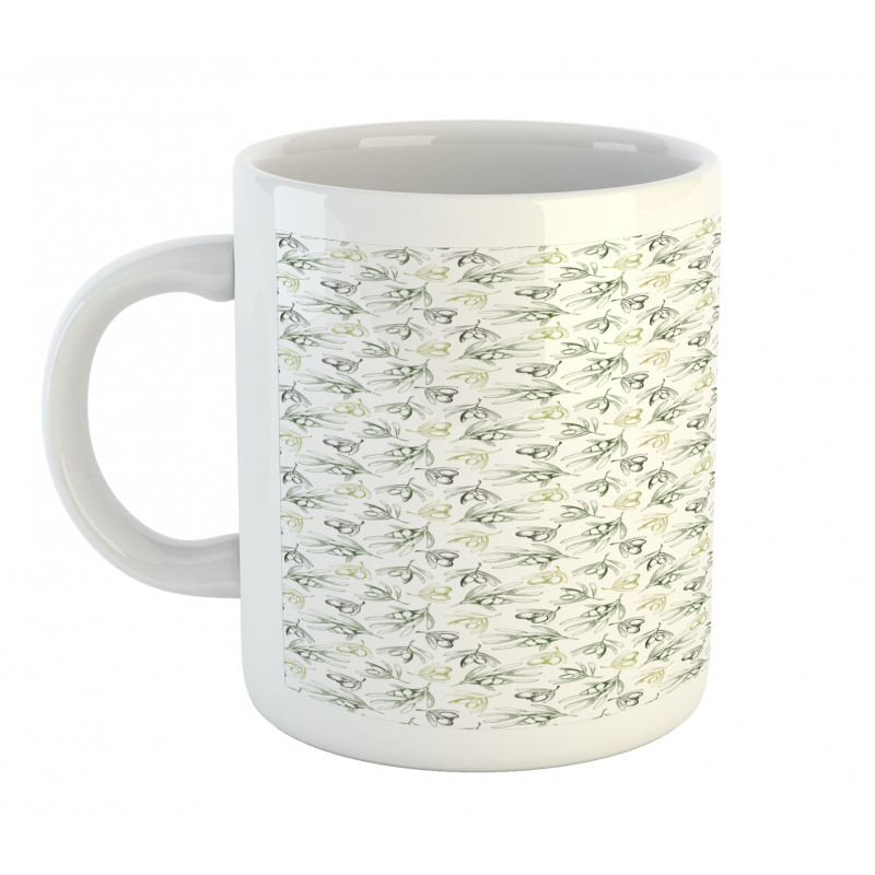 Sketch Outline Drawings Mug