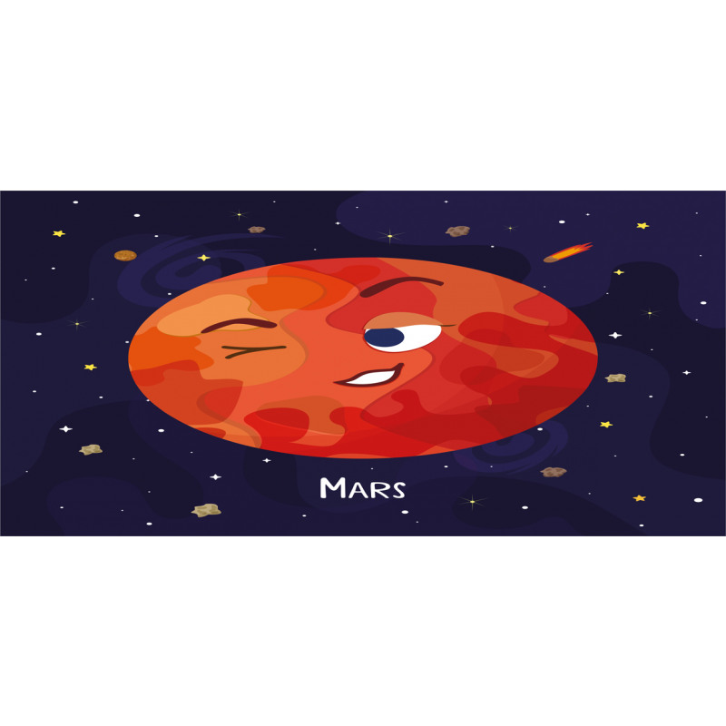 Mars Cartoon Character Mug