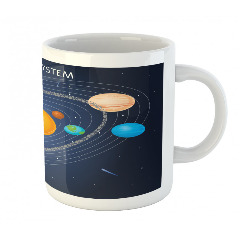 Celestial Cartoon Scheme Mug