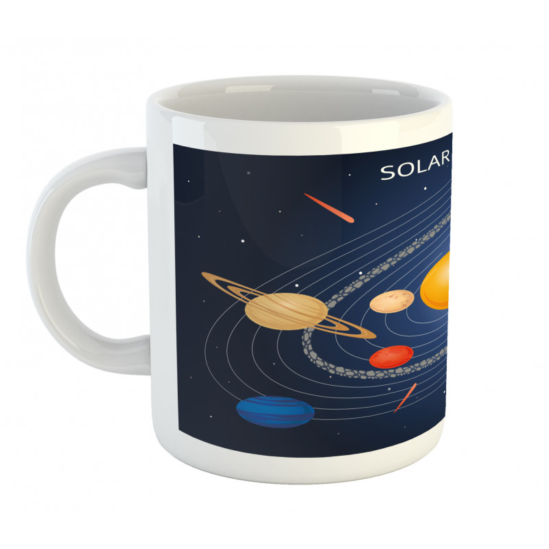 Celestial Cartoon Scheme Mug