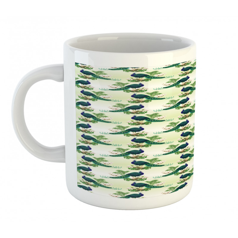 Exotic Bird Beauty Branch Mug