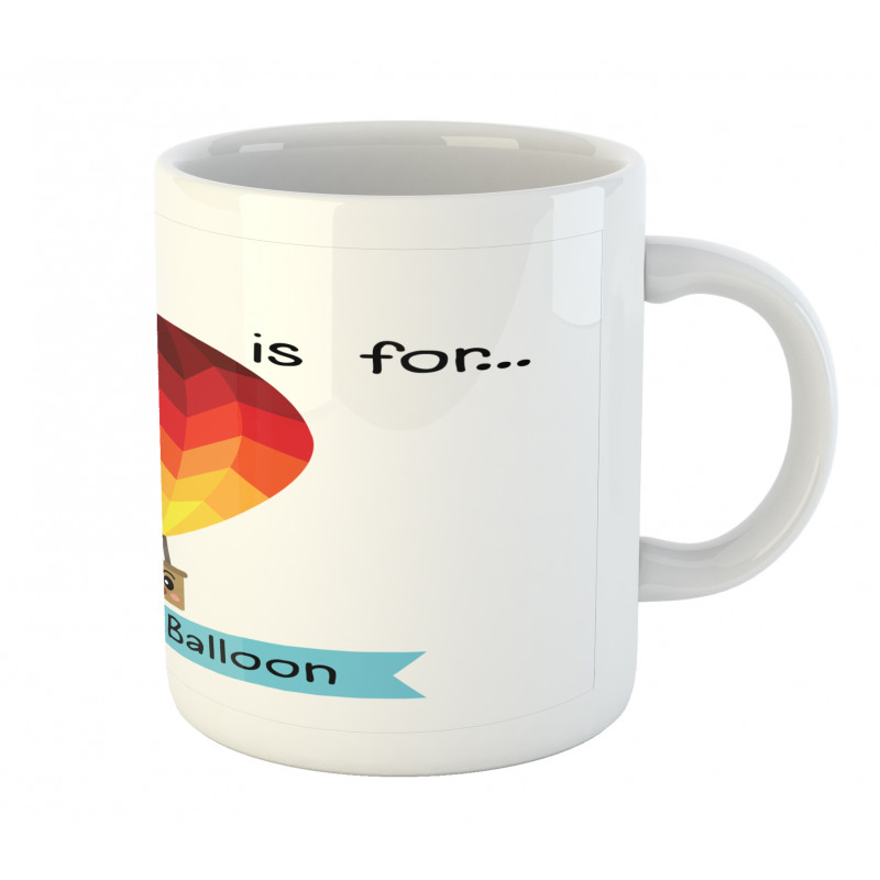 Education Alphabet Mug