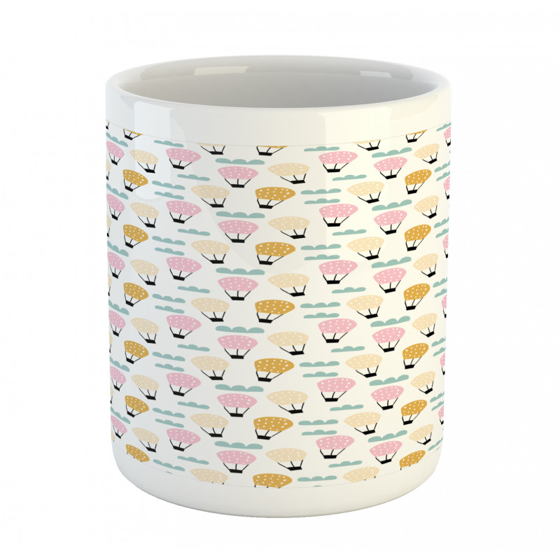 Pastel Sky Cartoon Mug