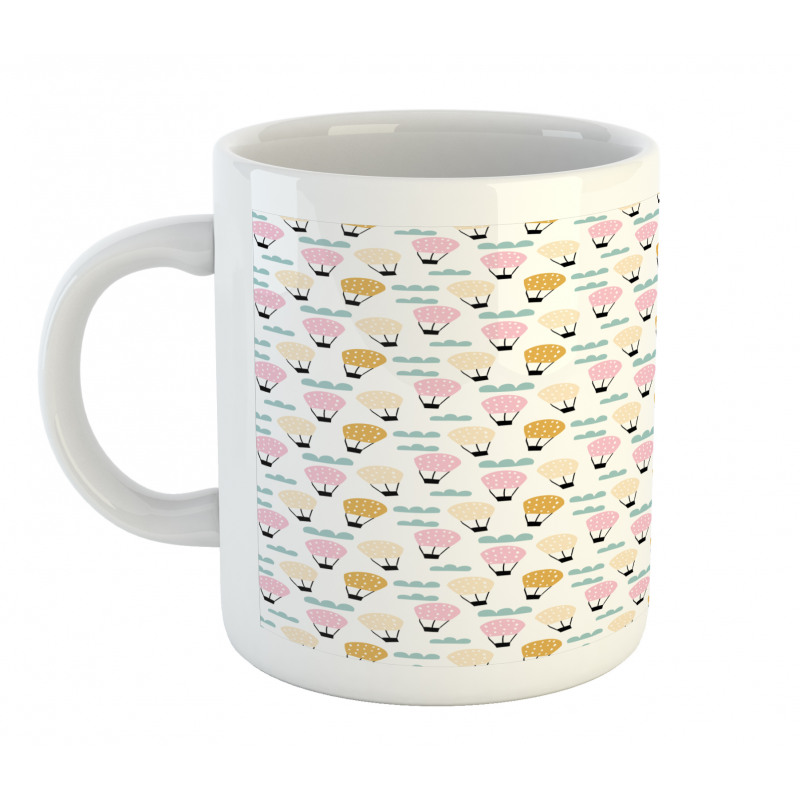 Pastel Sky Cartoon Mug