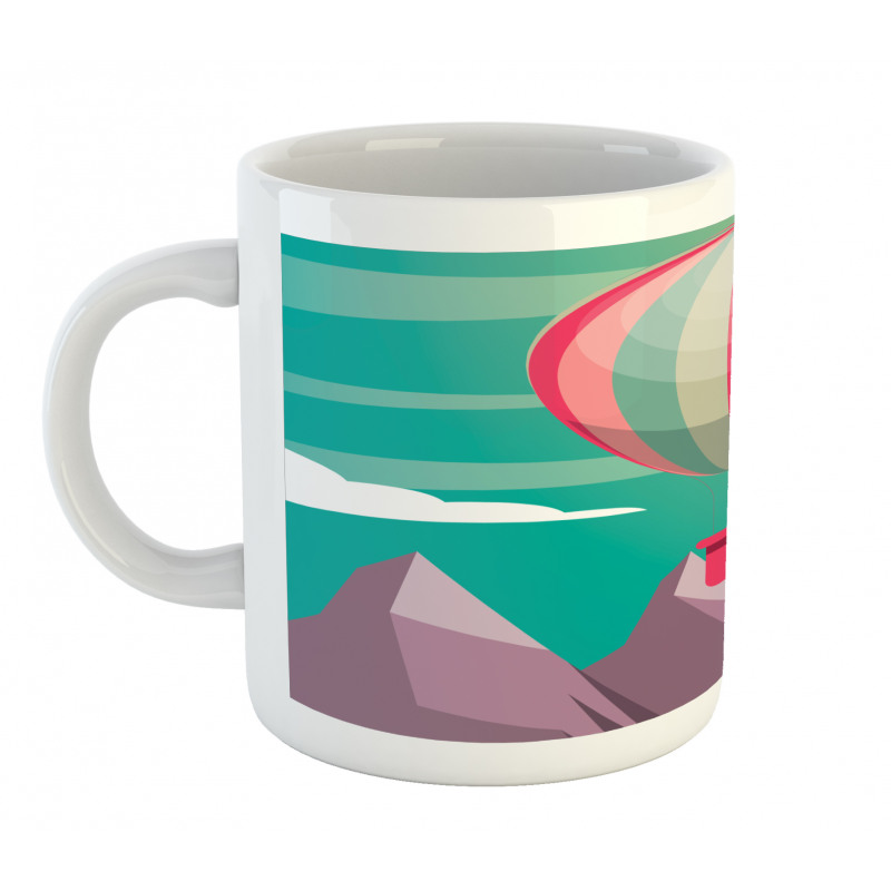 Polygonal Lines Mug