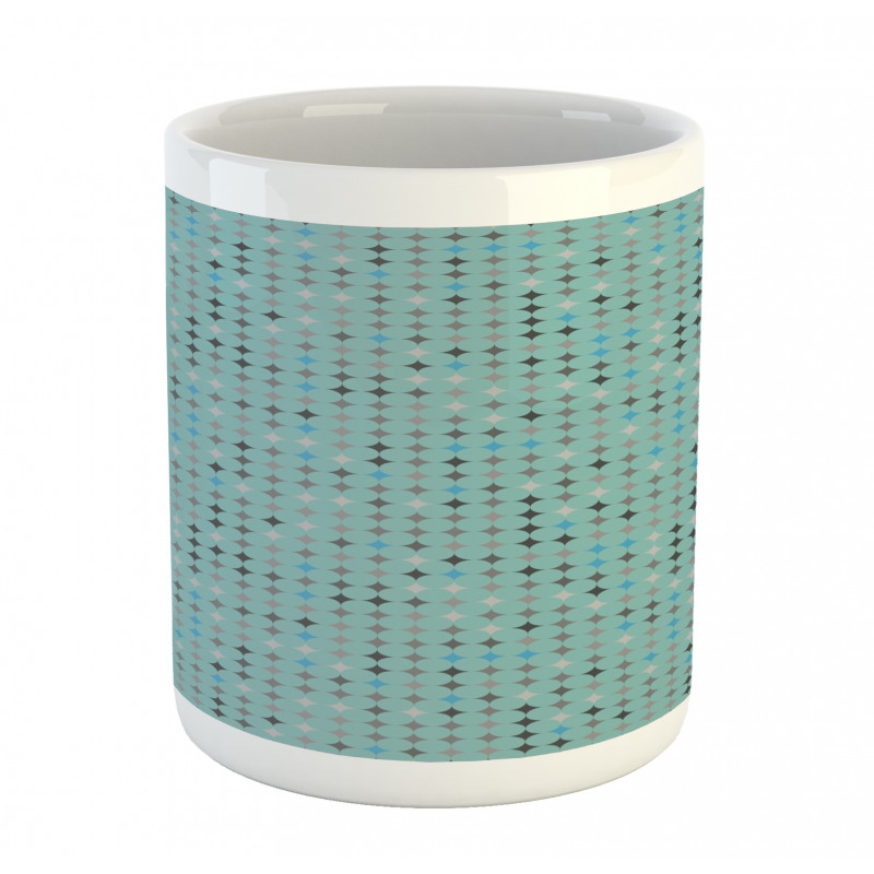 Modern Rounds Pattern Art Mug