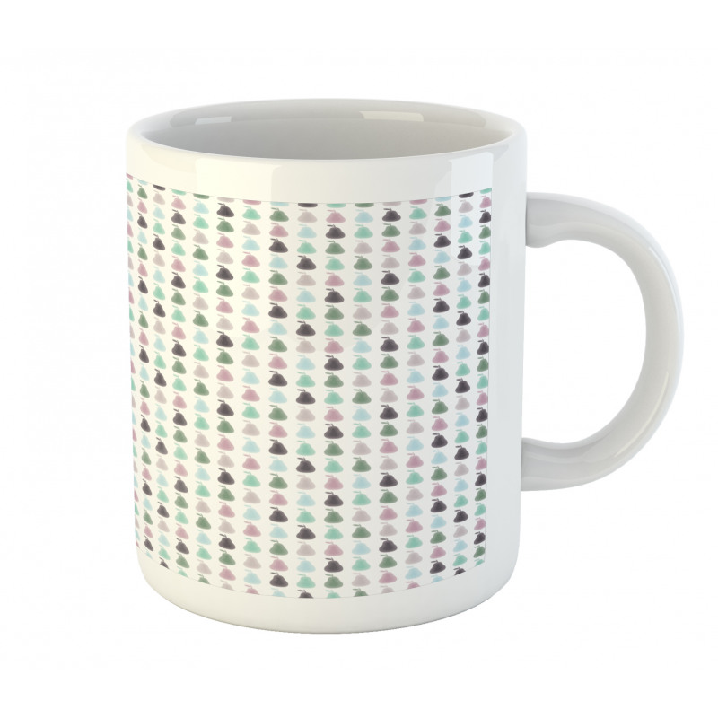 Pastel Summer Modern Fruit Art Mug