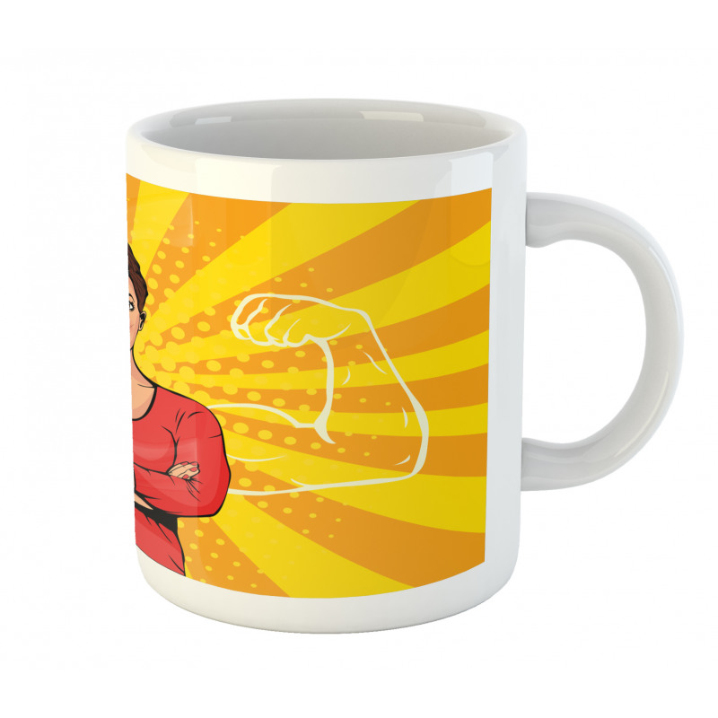 Strong Woman and Arms Mug