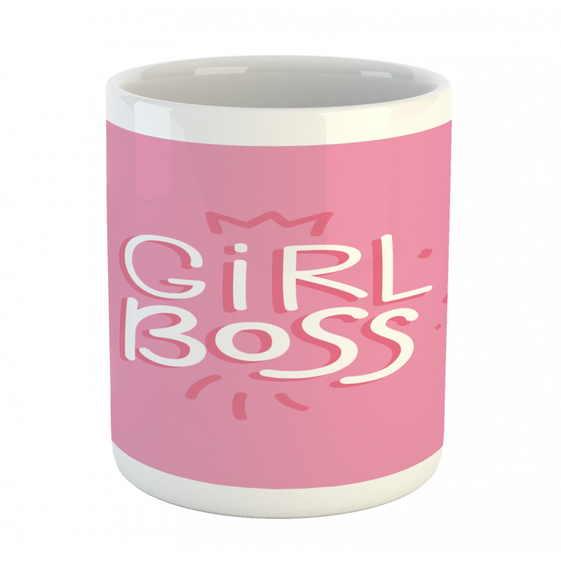 Feminine Pinkish Concept Mug