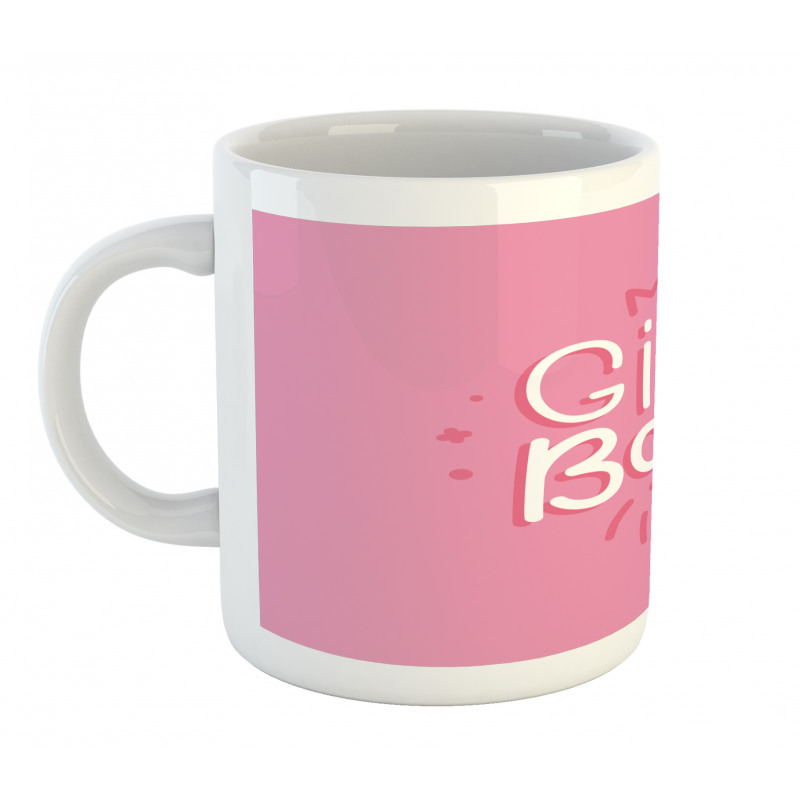 Feminine Pinkish Concept Mug