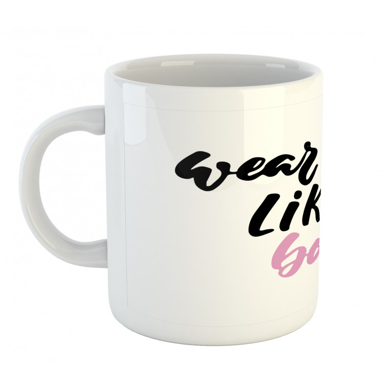 Wear Pink Like a Boss Mug