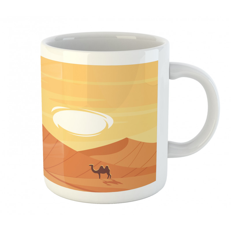 Hot and Drought Landscape Mug