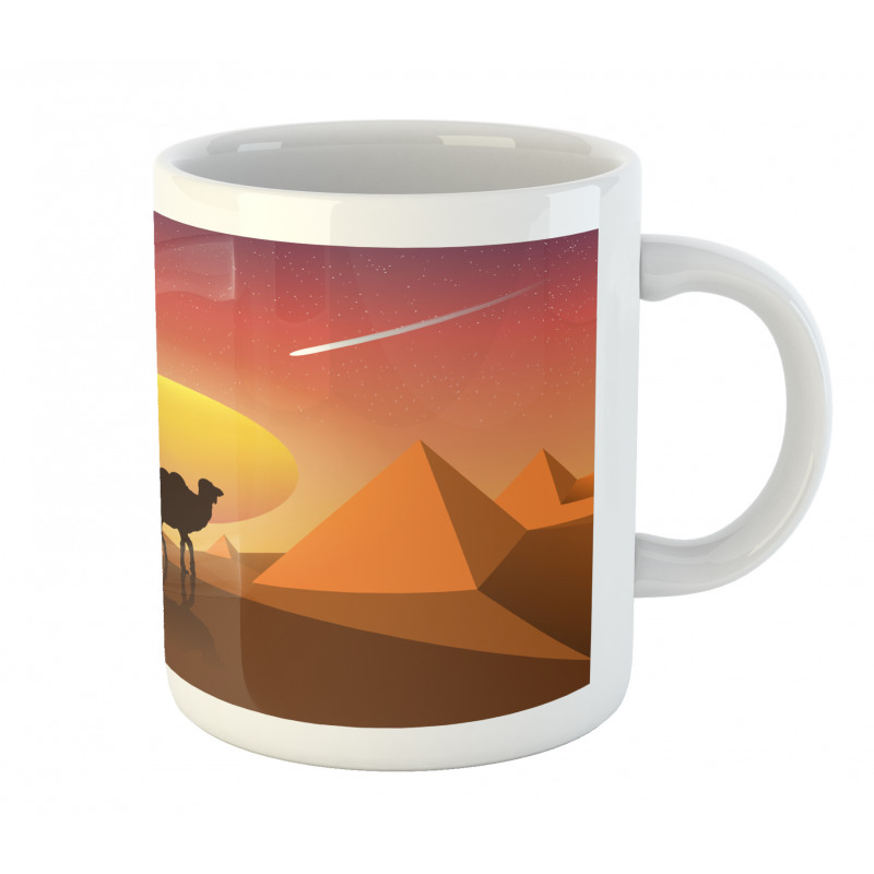 Camels Pyramids and Palms Mug