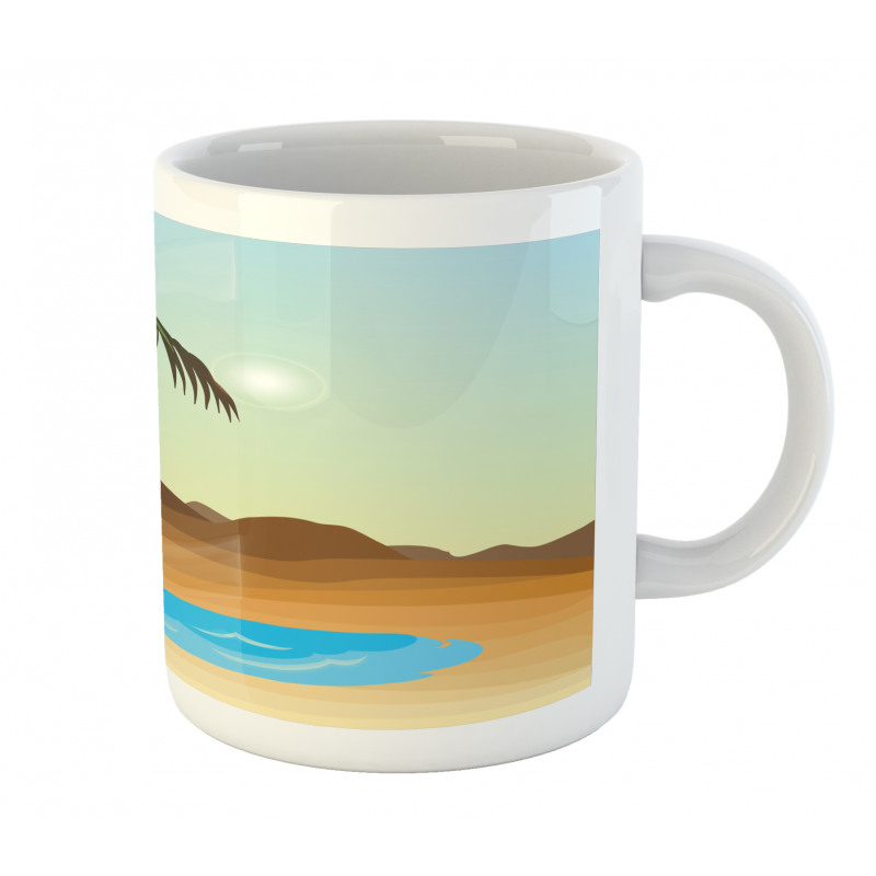 Tree and a Camel Far Away Mug