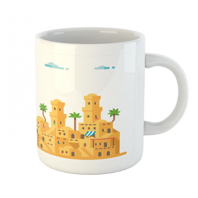 Mud Houses Hot Weather Mug