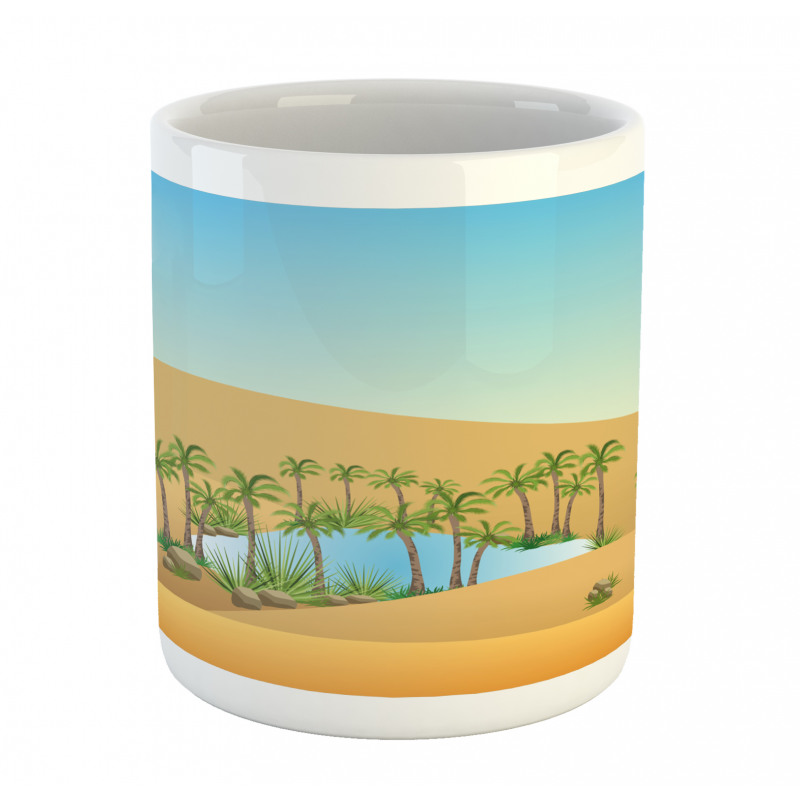 Sand Dunes Lake and Trees Mug