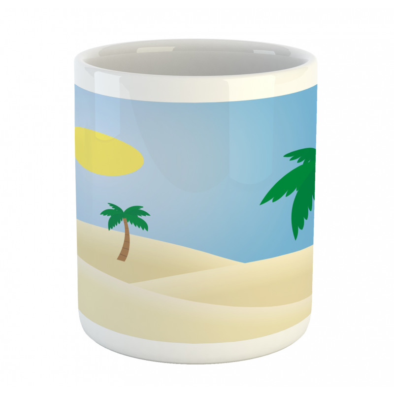 Palm Trees and a Sunny Sky Mug