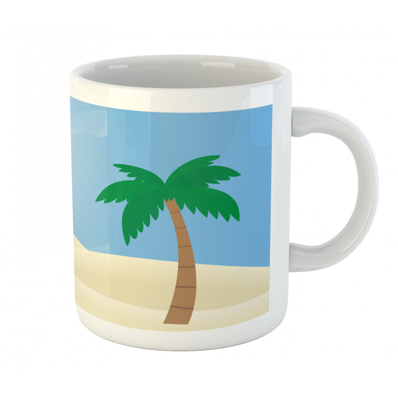 Palm Trees and a Sunny Sky Mug