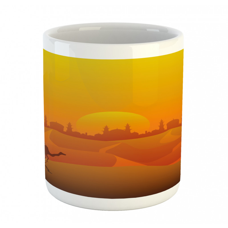 Dramatic Desert in Tangerine Mug