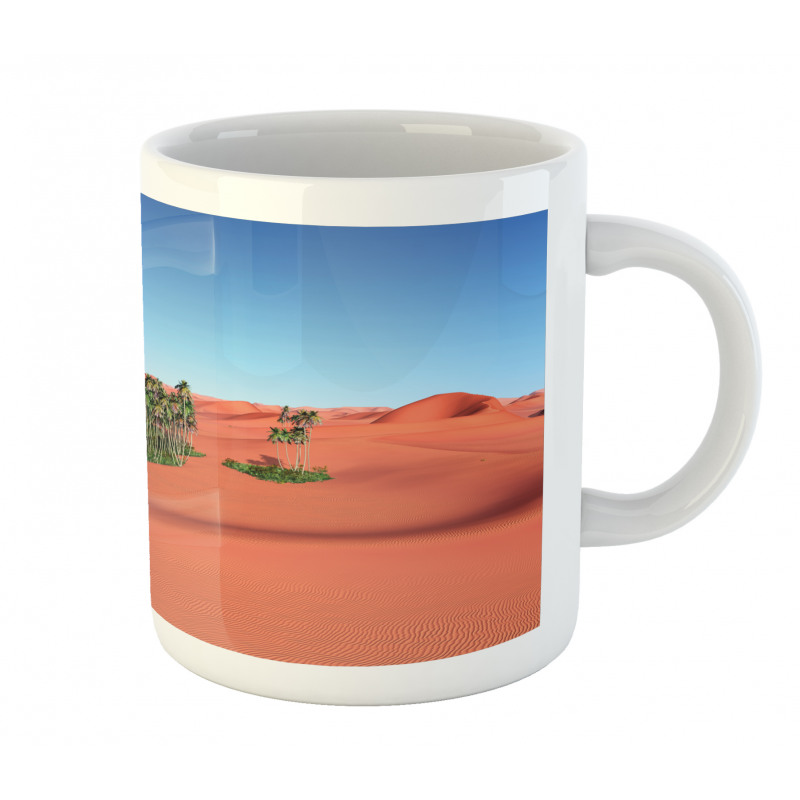 Hot and Humid Oasis Sahara Mug