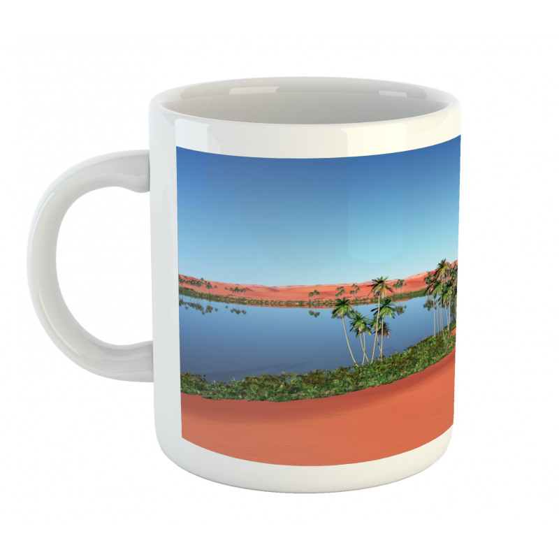 Hot and Humid Oasis Sahara Mug