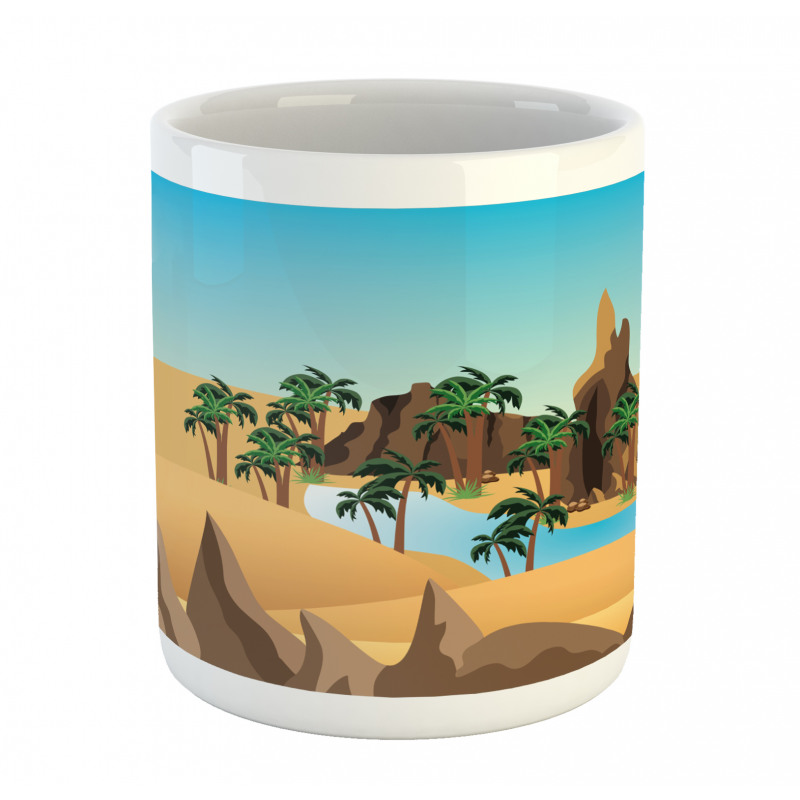 Exploration in the Desert Mug