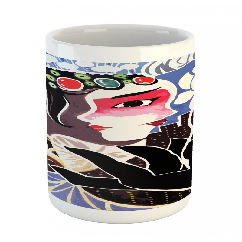 Chinese Fine Art Painting Mug