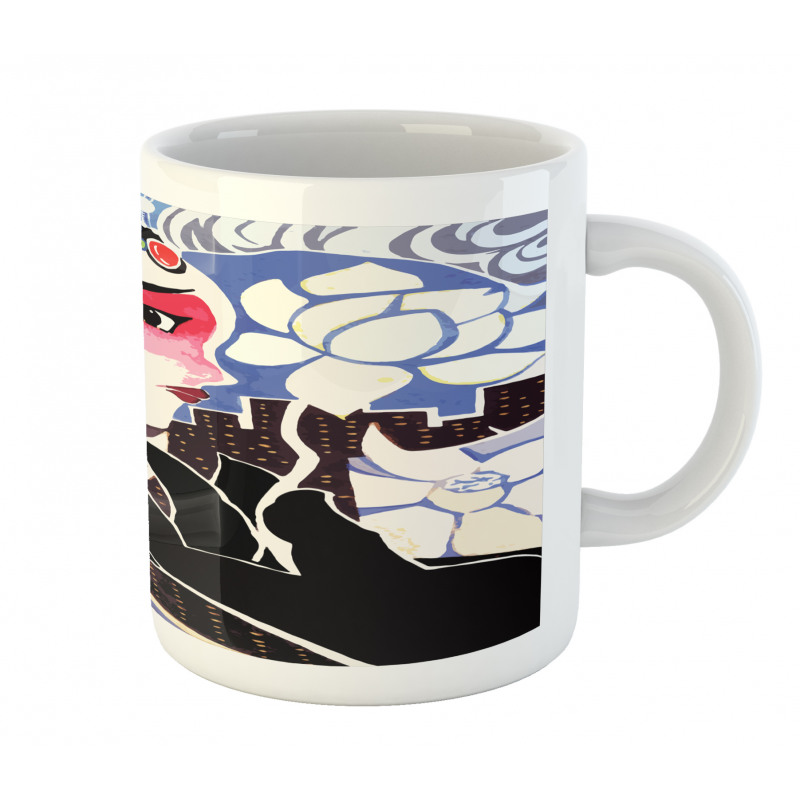 Chinese Fine Art Painting Mug