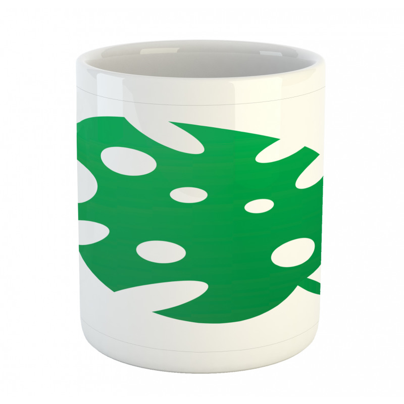 Simple Tropical Leaf Mug