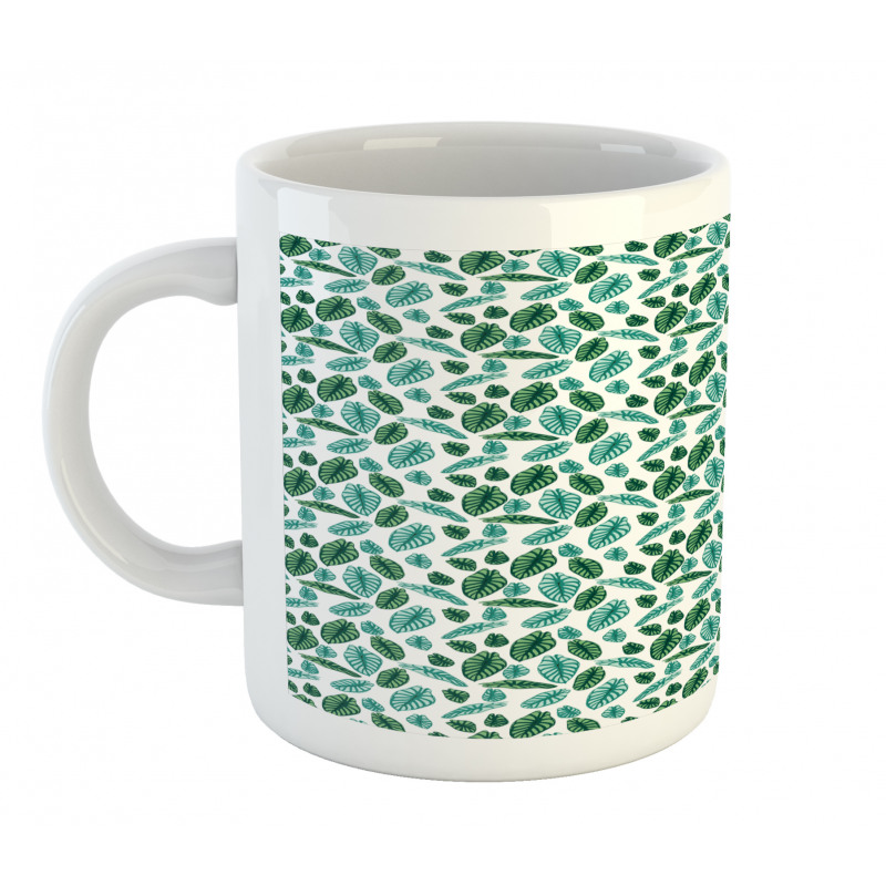 Rhythmic Alocasia Art Mug