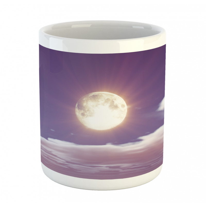 Dramatic Moon and Clouds Mug