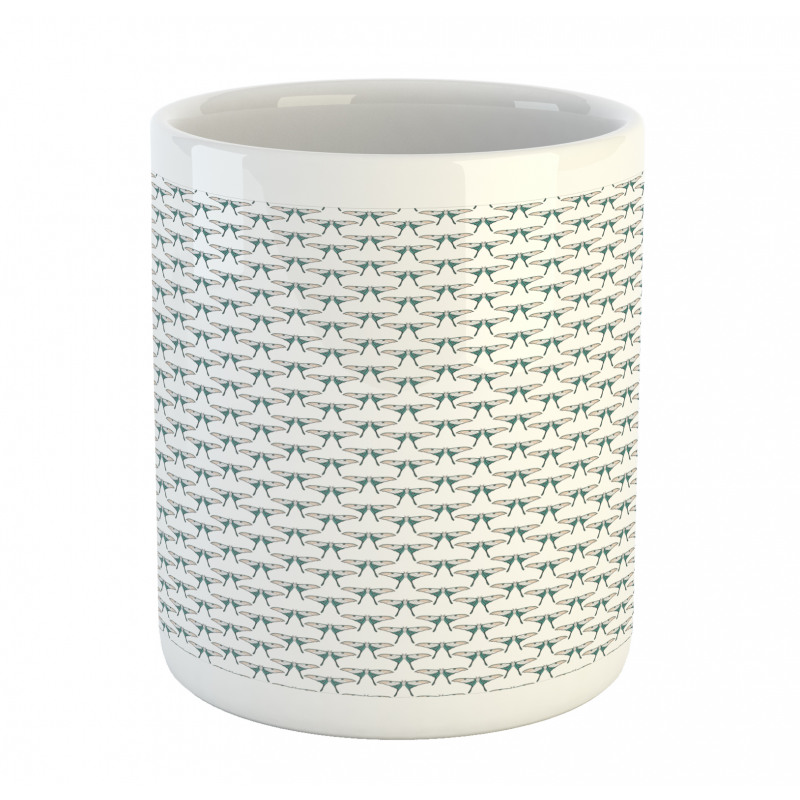 Symmetric Simple Butterfly Mug