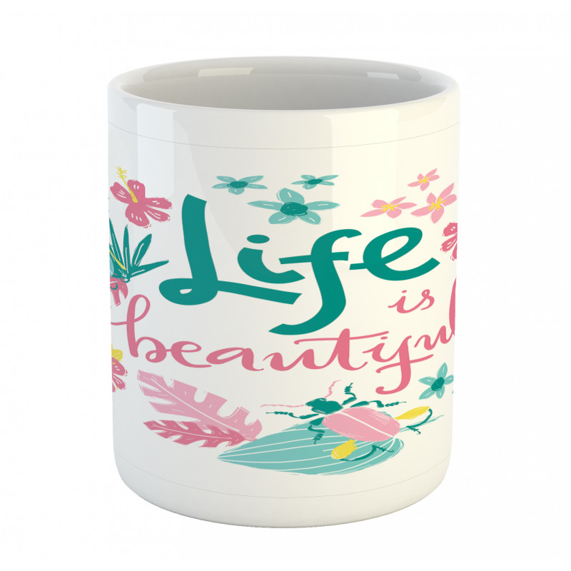 Floral Life Nature Mug