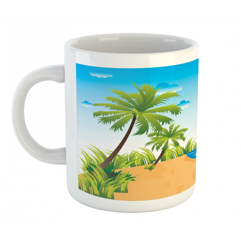 Summer Vibe Landscape Mug