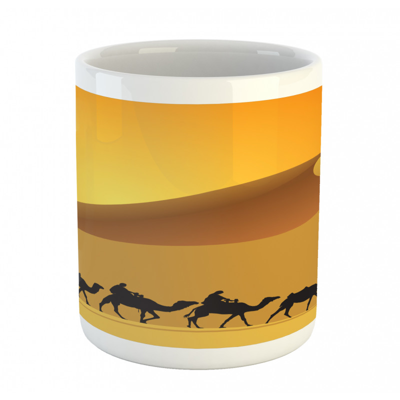 Camel Caravan Sahara Desert Mug