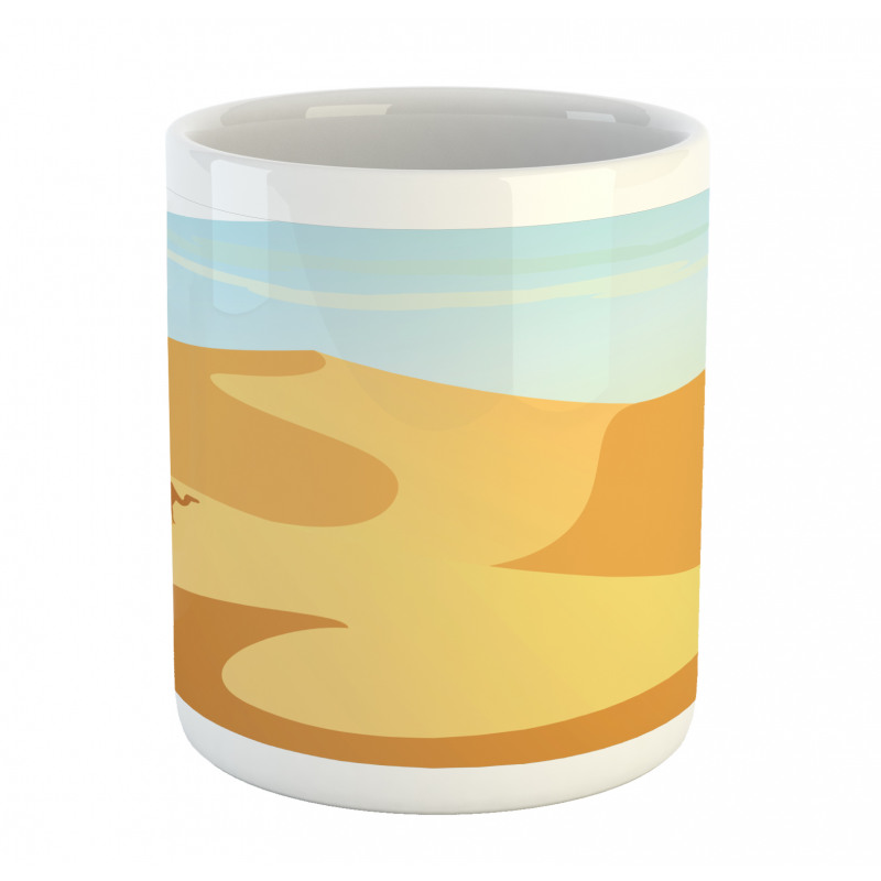 Little Camel on Desert Hills Mug