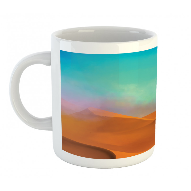 Fine Art Desert and Sky Scene Mug