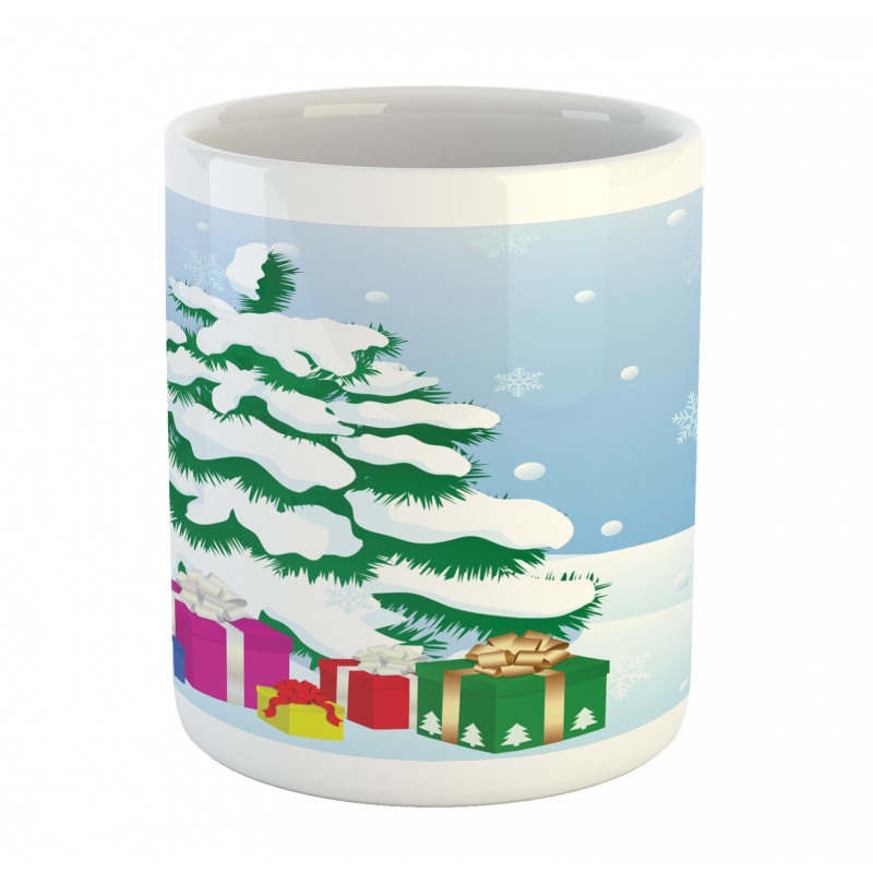 Presents Under a Tree Mug