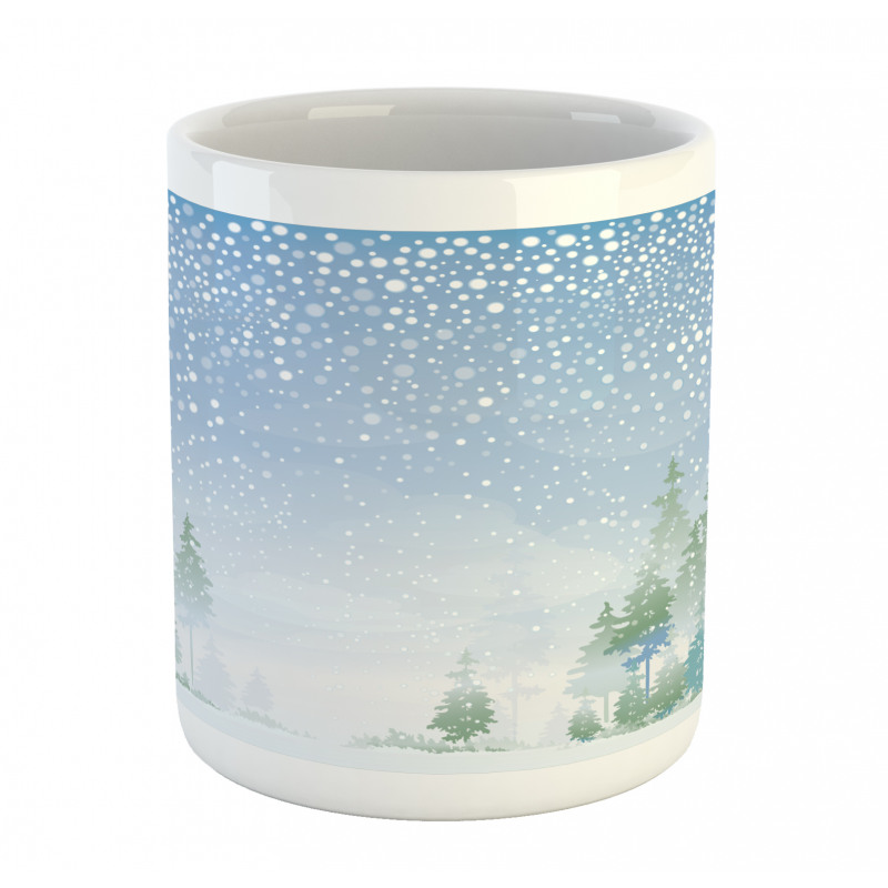 Misty Outdoor Scene Mug